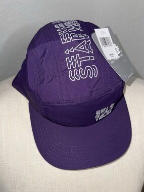 Disney Parks STAR WARS Purple 5 Panel Adult Unisex Athletic Dri-fit Hat NEW